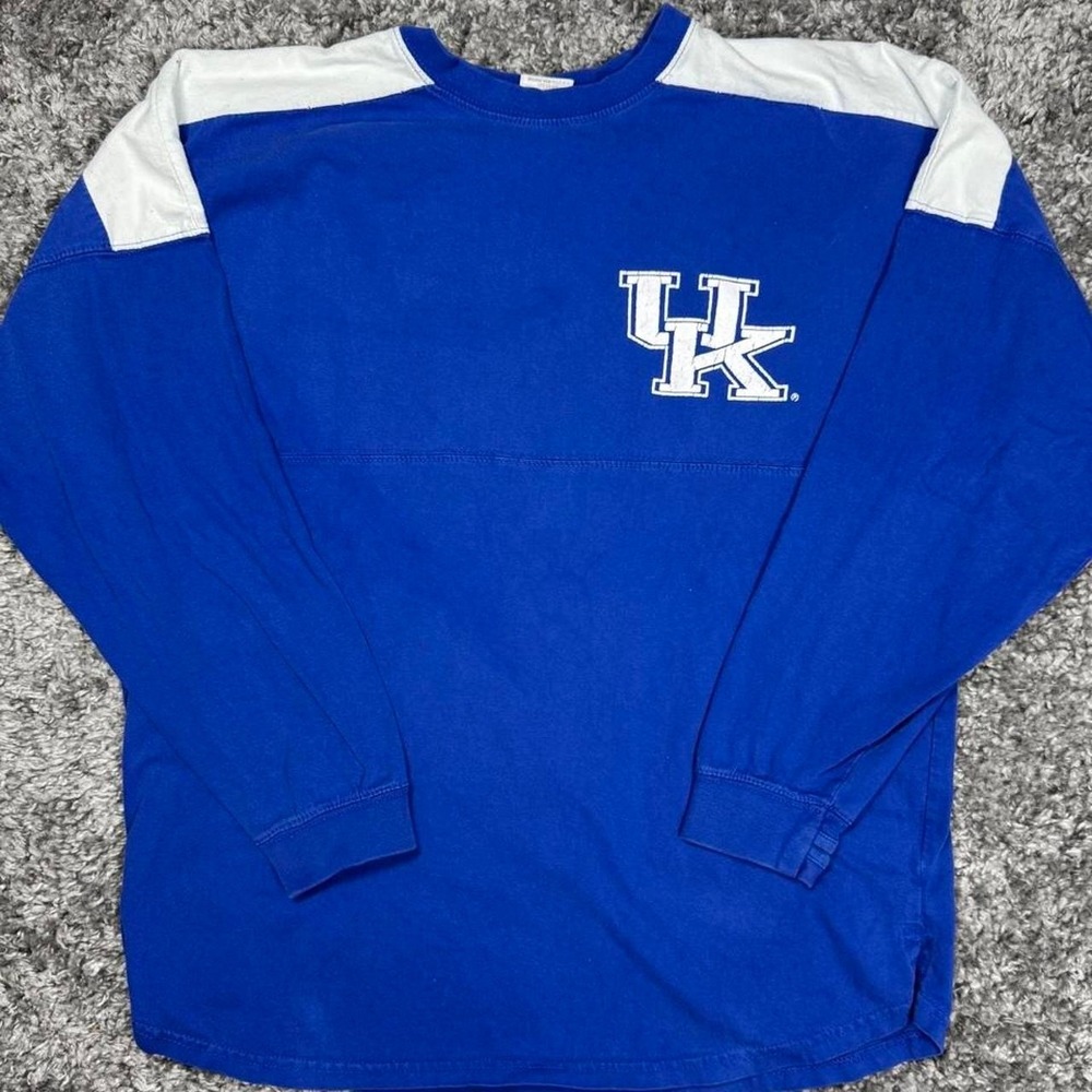 Vintage University of Kentucky blue cotton long sleeve shirt, Size Small